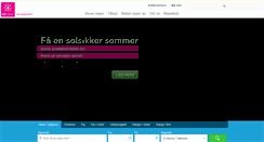 Desktop Screenshot of dtf-travel.dk